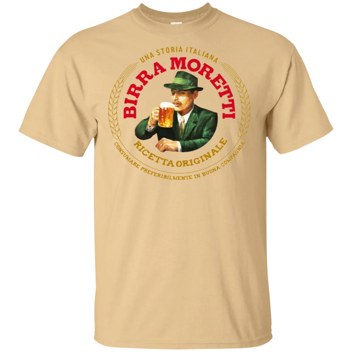 Birra Moretti Beer T-Shirt Custom Designed
