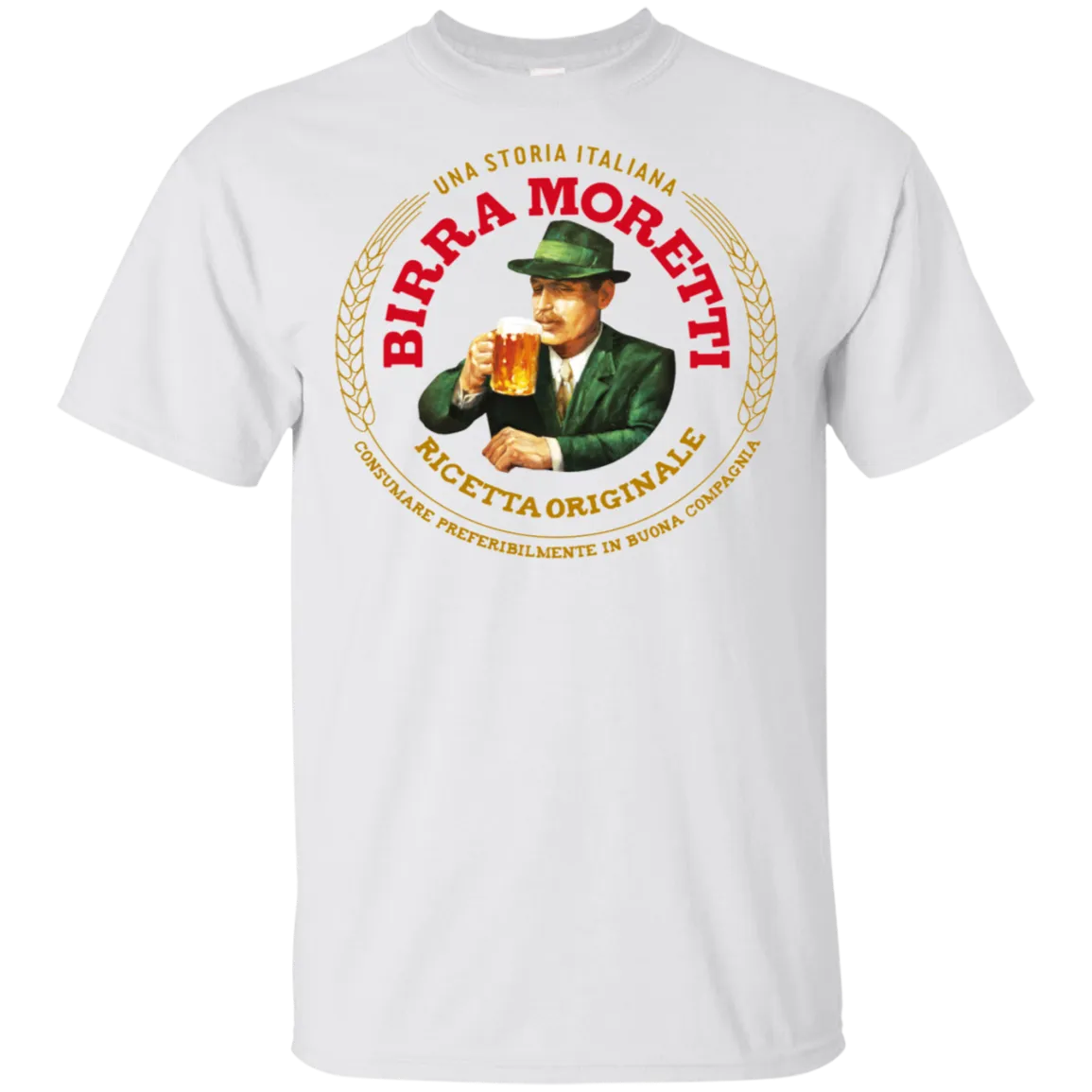 Birra Moretti Beer T-Shirt Custom Designed