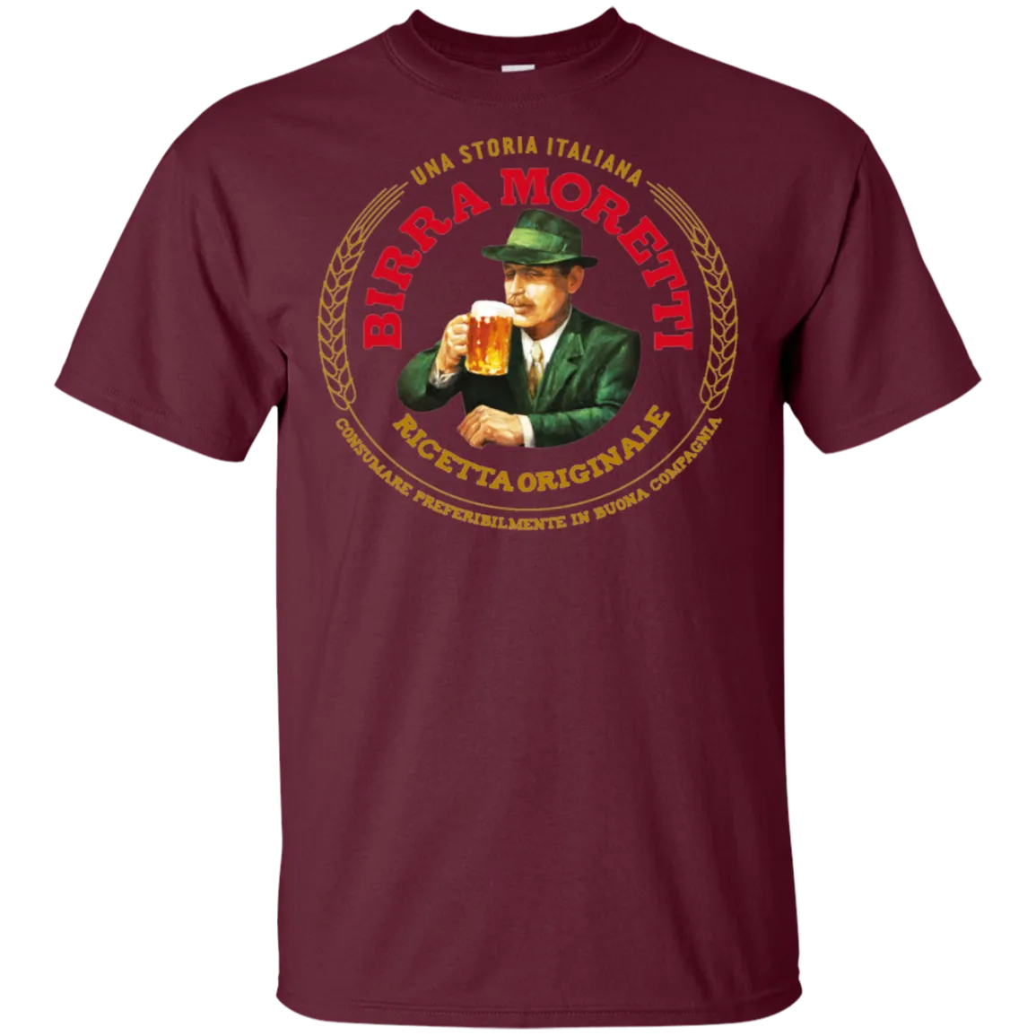 Birra Moretti Beer T-Shirt Custom Designed