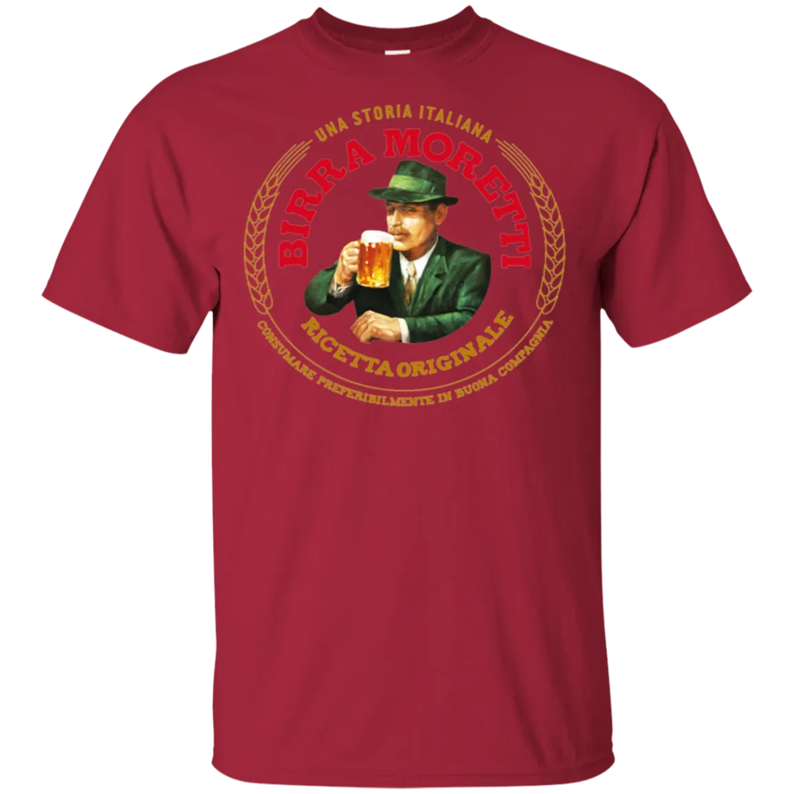 Birra Moretti Beer T-Shirt Custom Designed