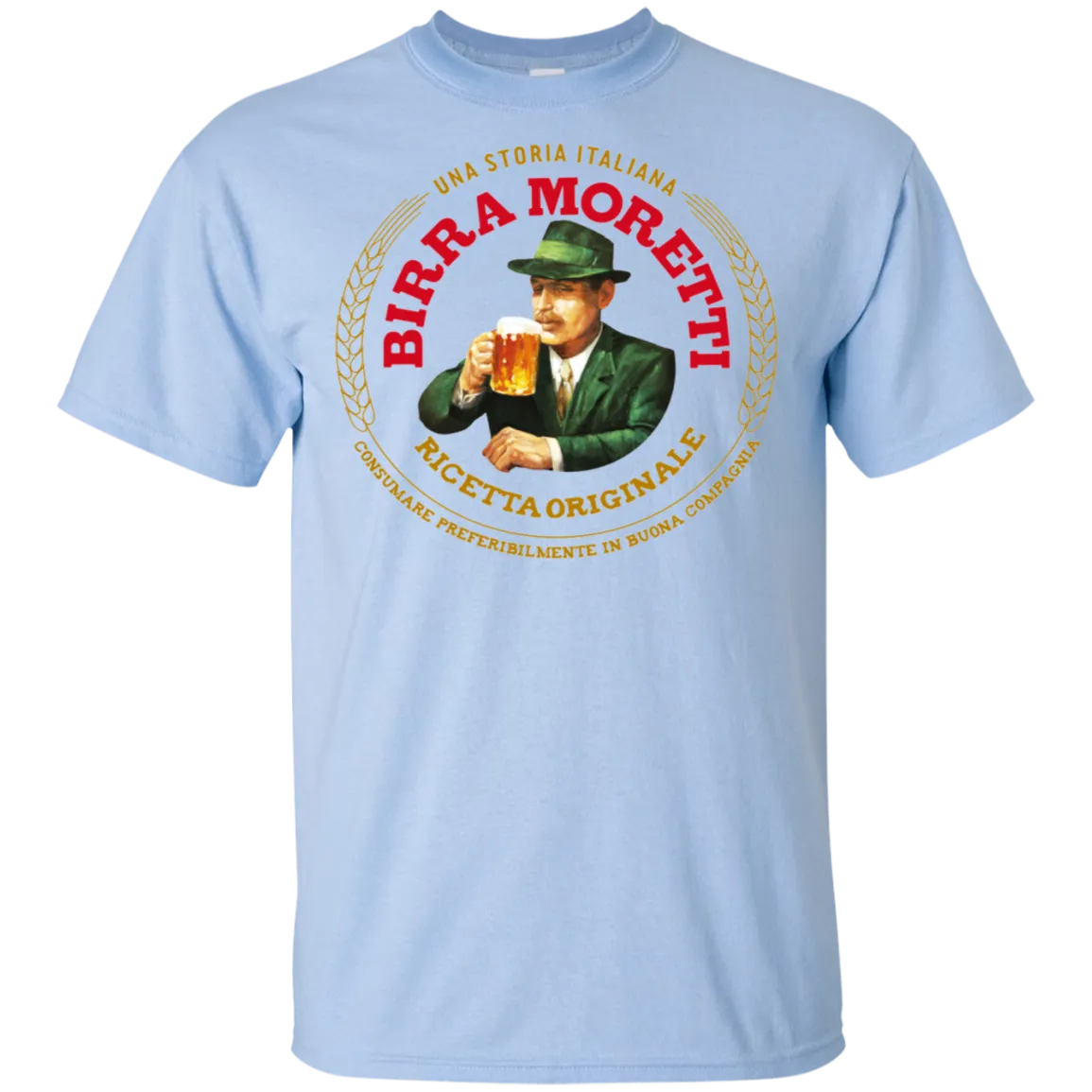 Birra Moretti Beer T-Shirt Custom Designed