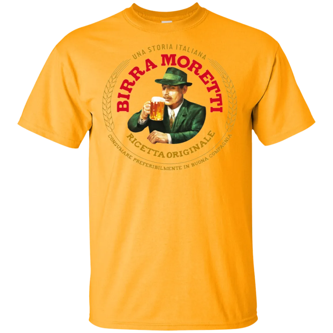 Birra Moretti Beer T-Shirt Custom Designed