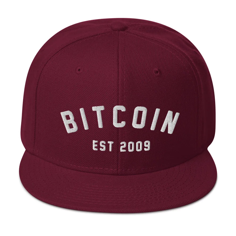 Bitcoin Est. 2009 Hat