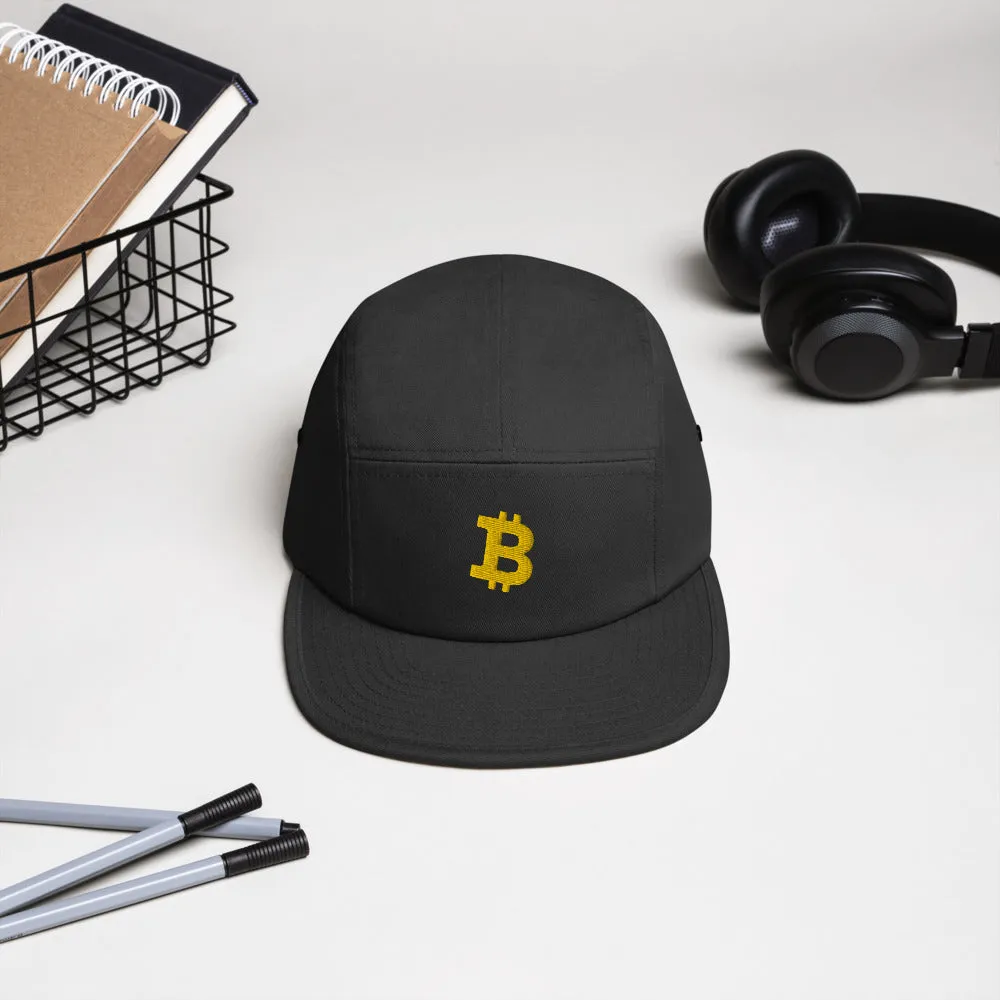 Bitcoin Five Panel Cap