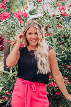 Black Beauty Tank Blouse