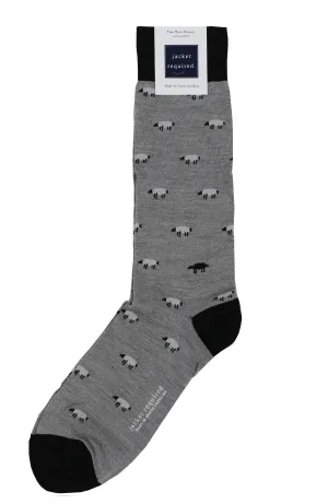 Black Sheep Mid Calf Socks