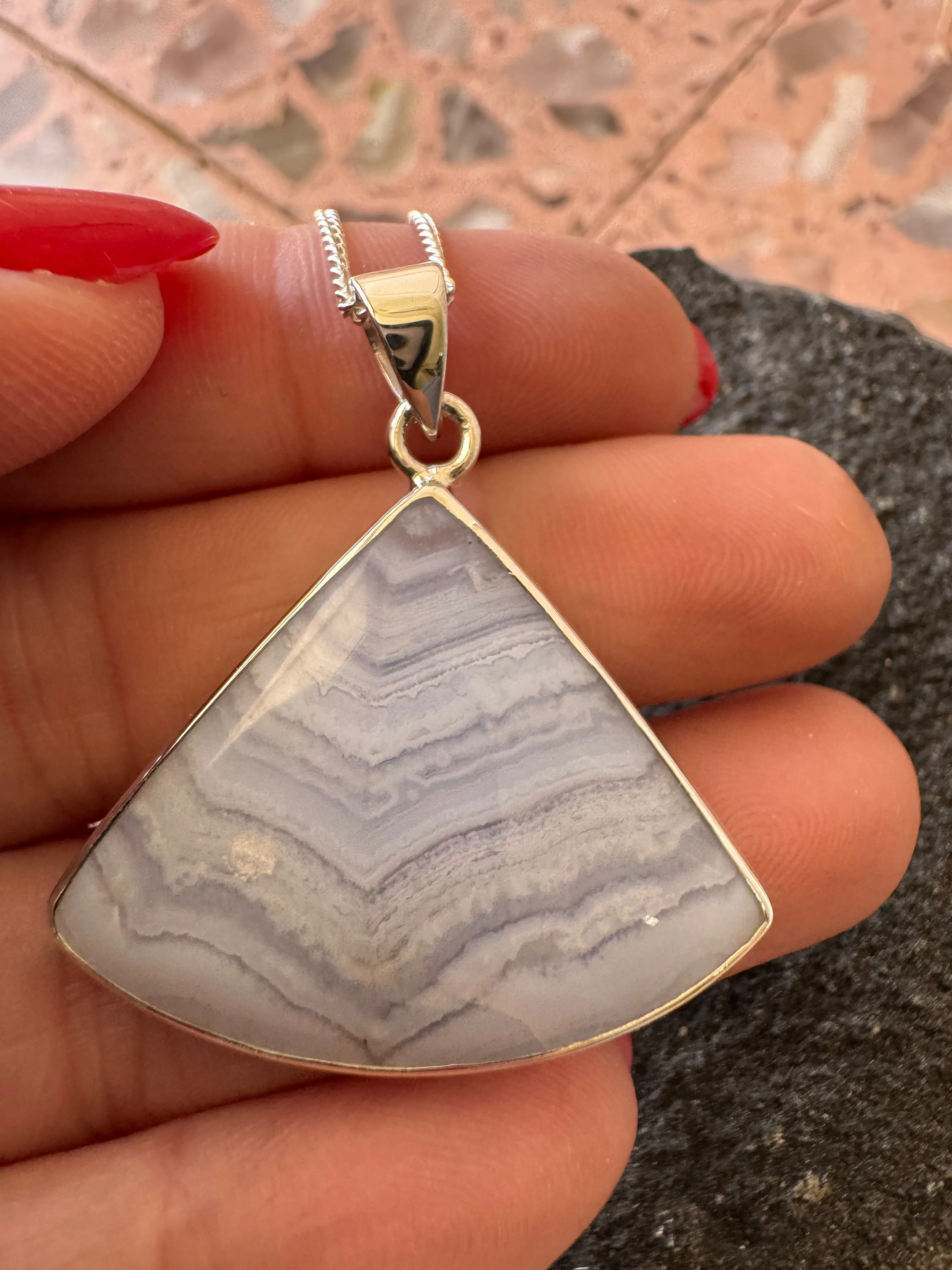 Blue Lace Agate Namibia