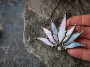 Blue Lotus Necklace