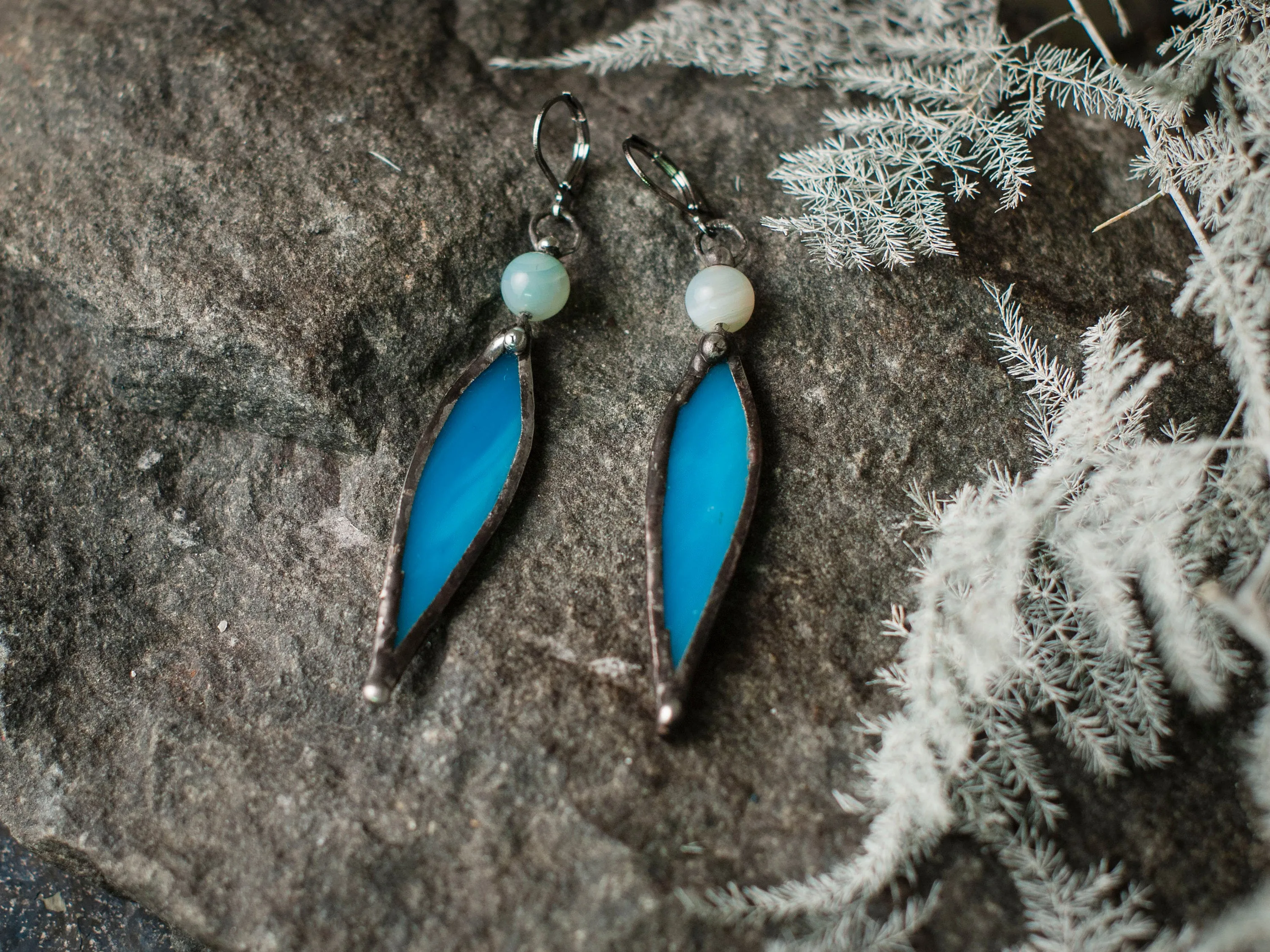 Blue Lotus Necklace