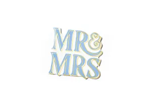 Blue Mr & Mrs Big Attachment
