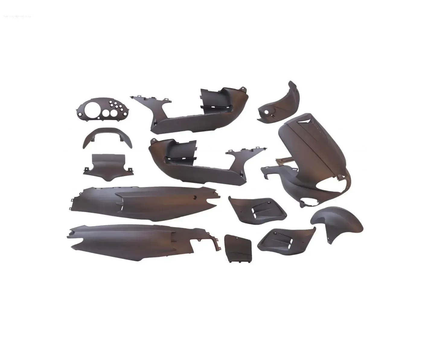 Body Part Kit EDGE 15 Pcs Matt Grey | Gilera Runner (-2005)