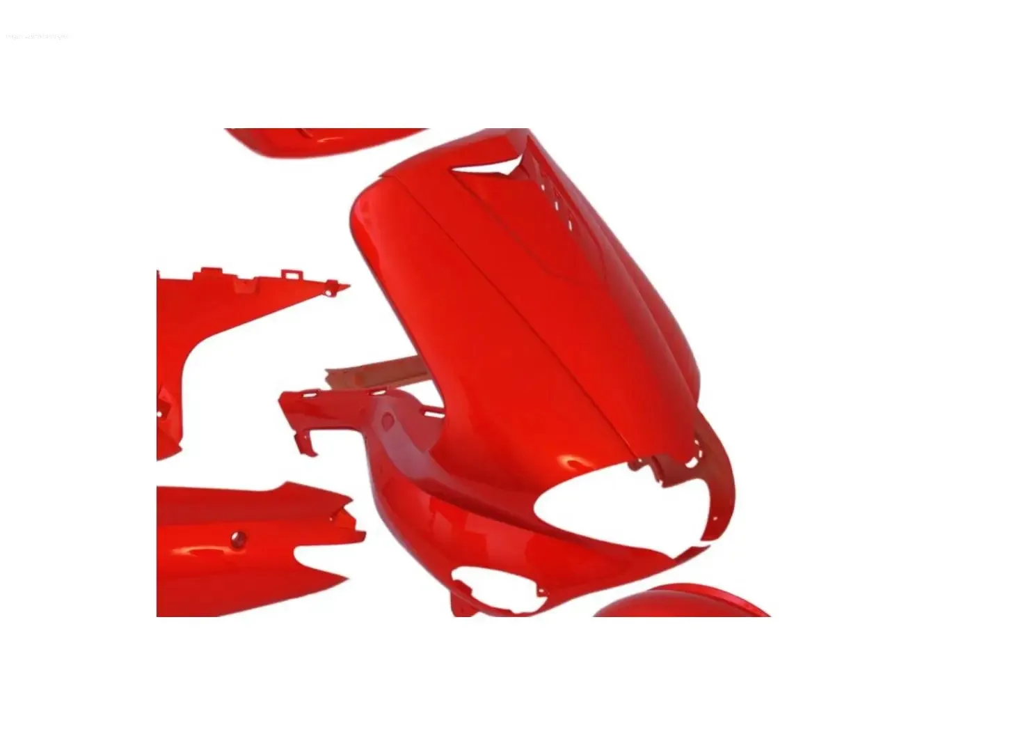 Body Part Kit EDGE 15 Pcs Red | Gilera Runner (-2005)