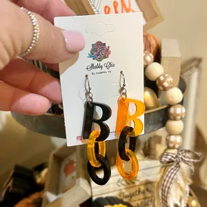 Boo Linked Earrings