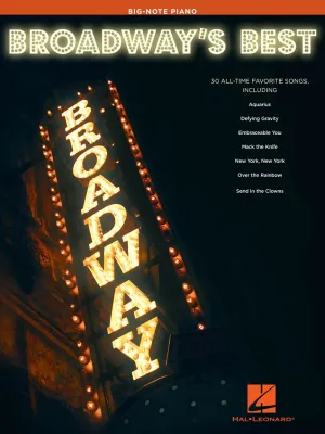 Broadway's Best, Big-Note Piano
