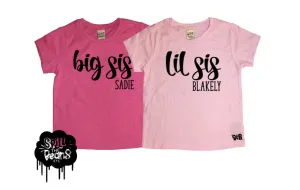 Brother, Sister, Cousin Matching Kid's Tees Or Bodysuits