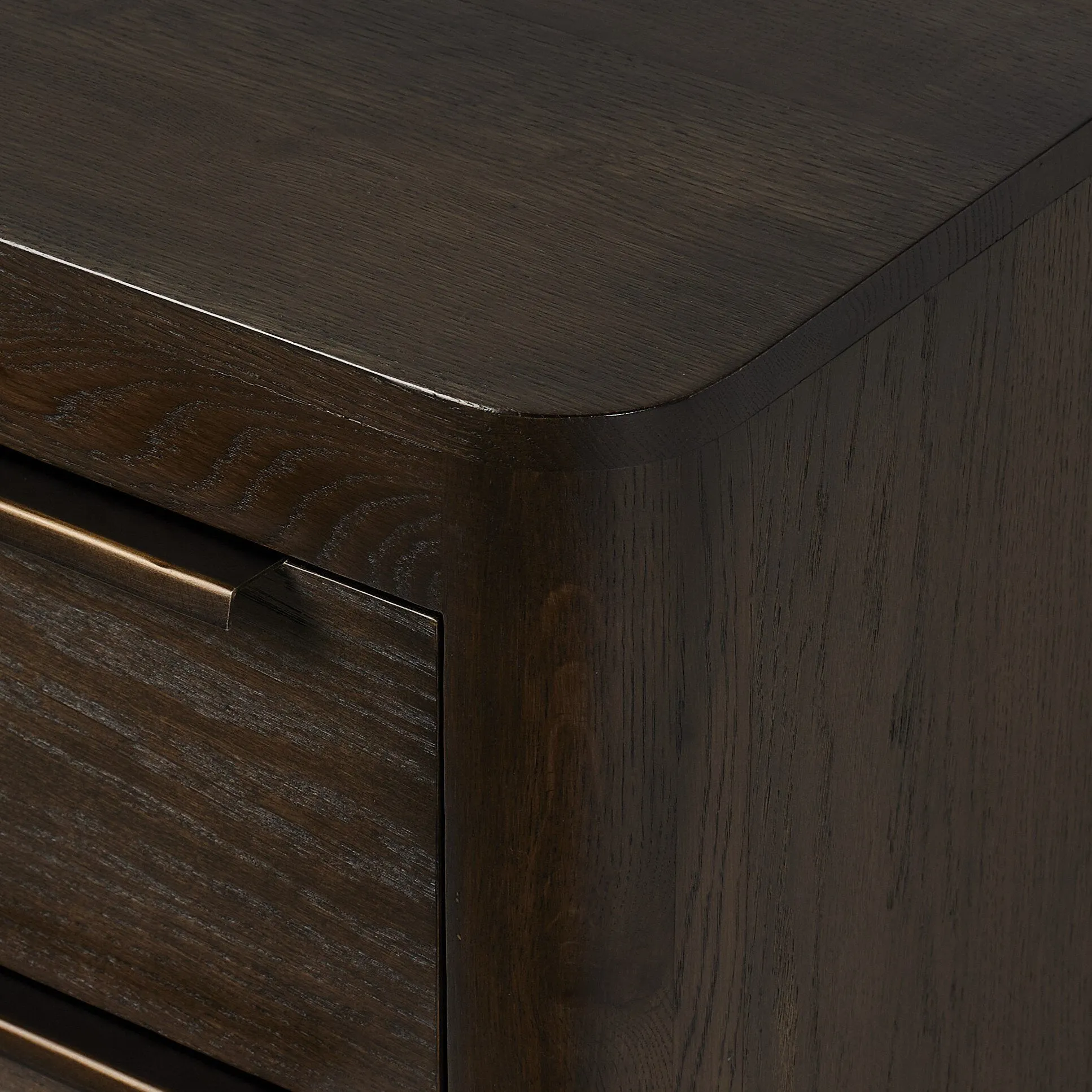 Bruce Nightstand - Espresso Oak