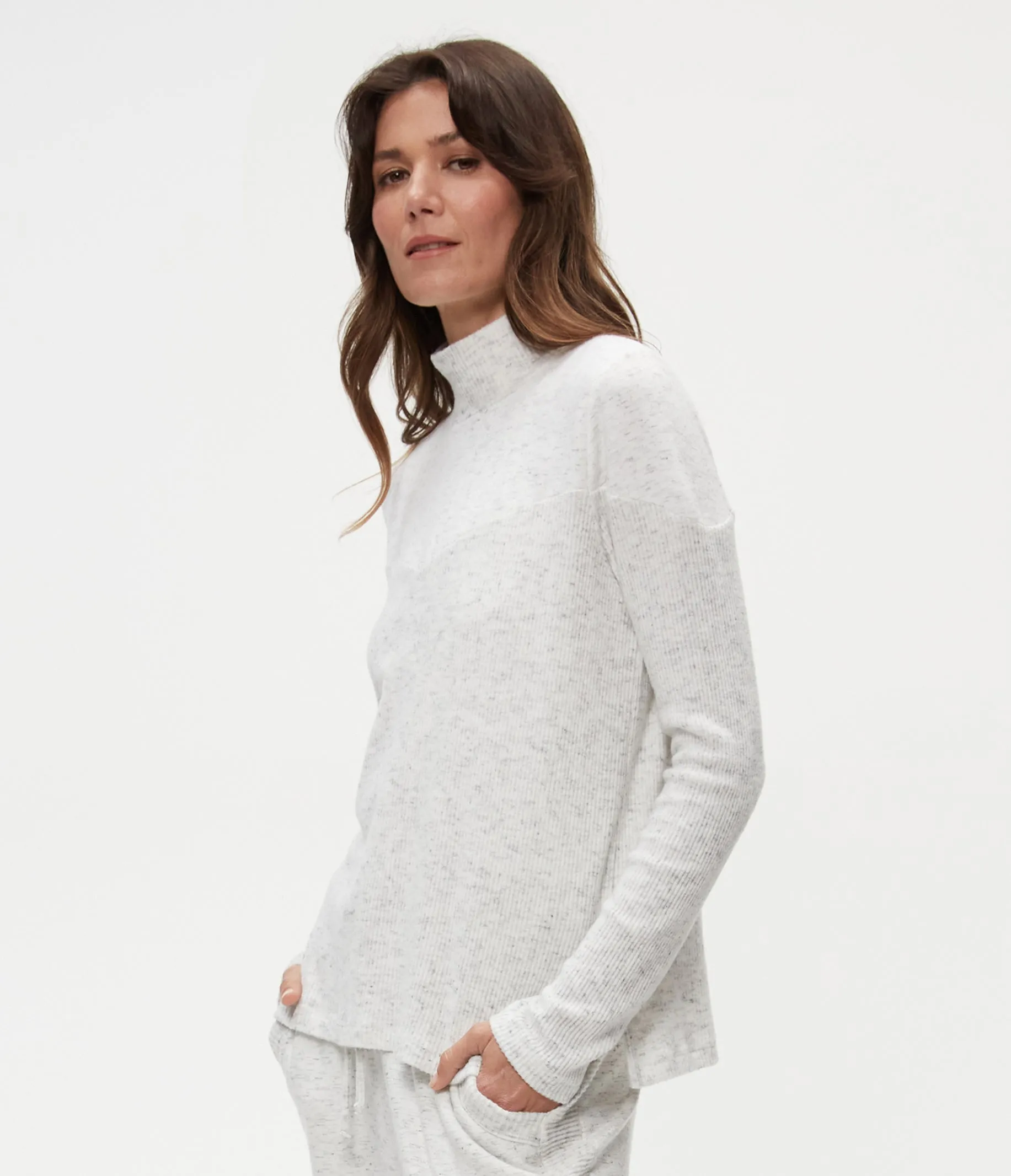 Bruna Mock Neck Top