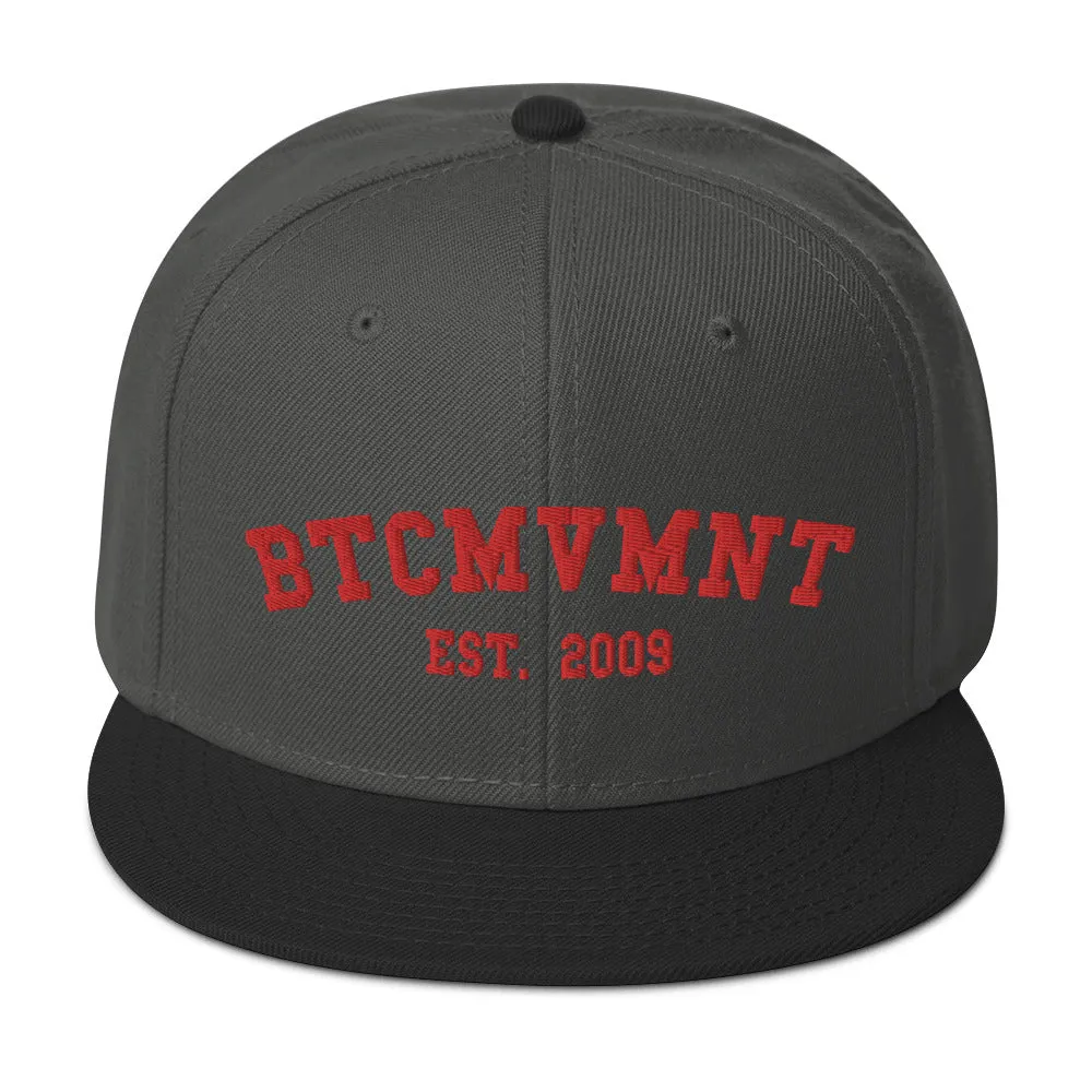 BTCMVMNT Snapback Hat