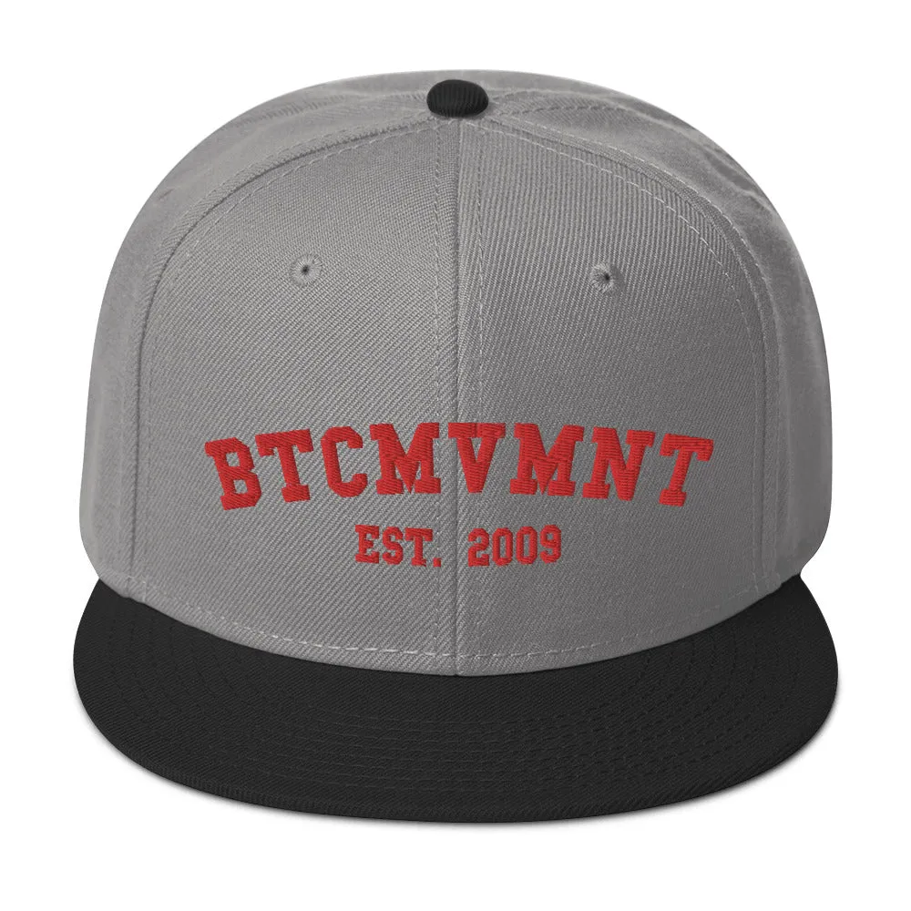 BTCMVMNT Snapback Hat