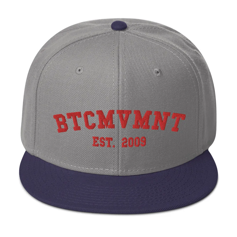 BTCMVMNT Snapback Hat