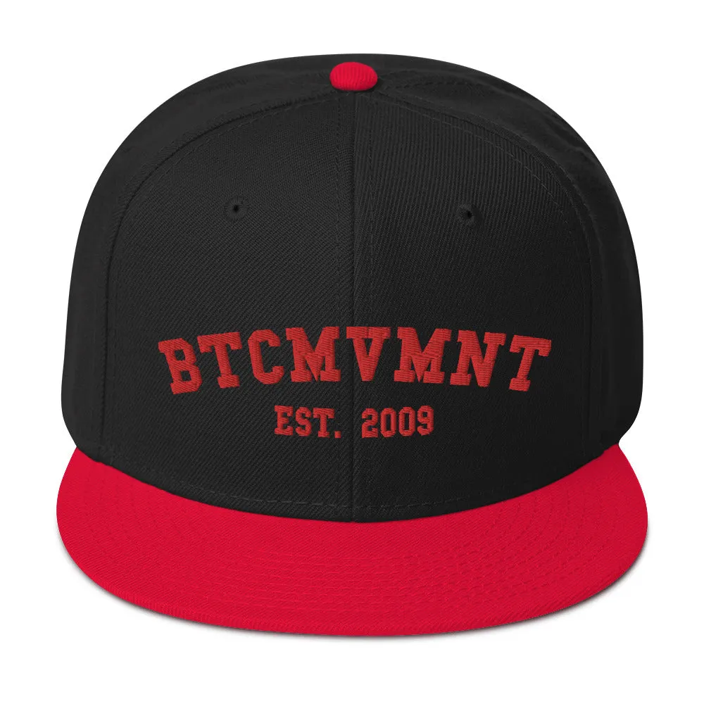 BTCMVMNT Snapback Hat