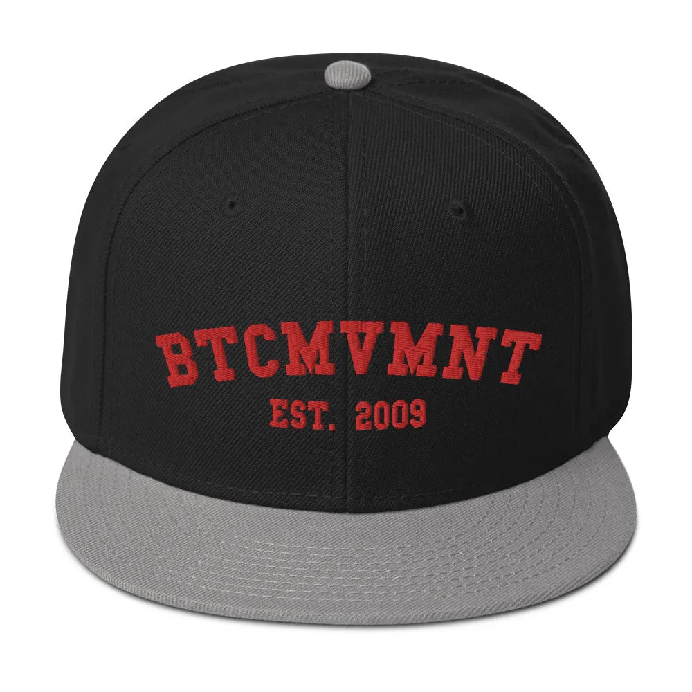 BTCMVMNT Snapback Hat
