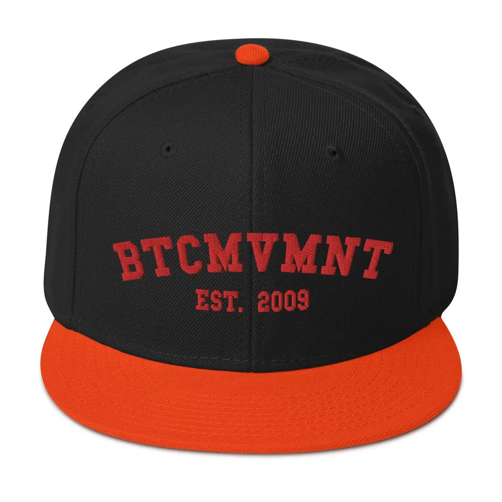 BTCMVMNT Snapback Hat