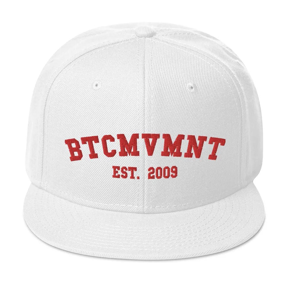 BTCMVMNT Snapback Hat