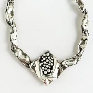 Bubbles Sterling Silver Necklace