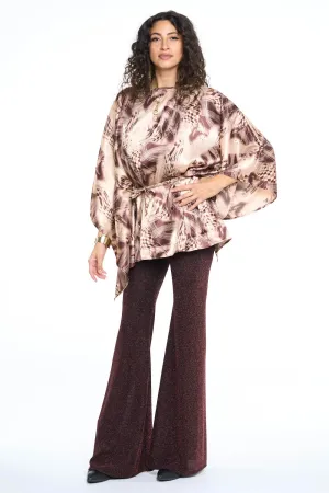 Burgundy Mid-Century Mod Monaco Top