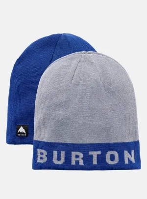 Burton Recycled Billboard Reversible Beanie - Jake Blue / Silver Sconce