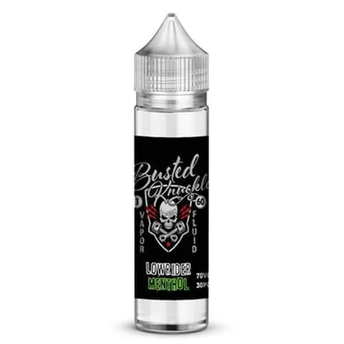 Busted Knuckle Vapor Fluids - Low Rider Menthol