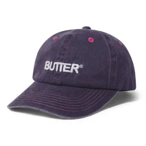 Butter Goods - Rounded Logo 6 Panel Cap Dusk