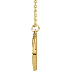 Butterfly Medallion 16-18" Necklace 87480