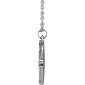 Butterfly Medallion 16-18" Necklace 87480