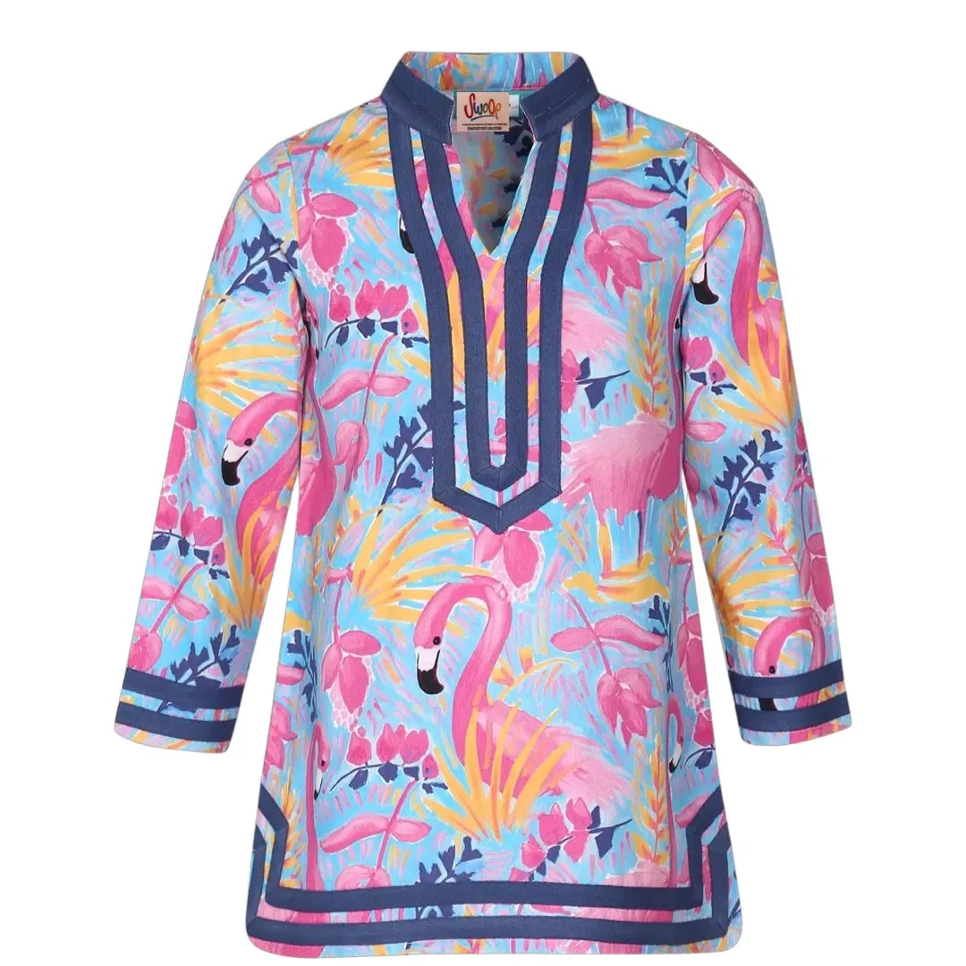 Cabana Flock Party Cover-Up