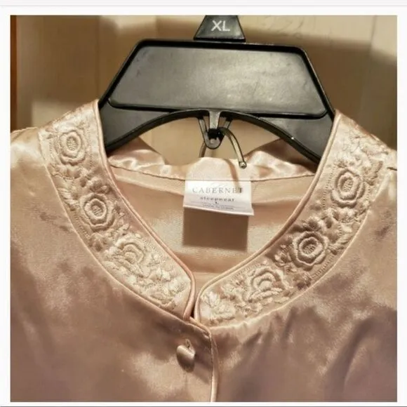 Cabernet sleepwear beige sleeveless pajama set