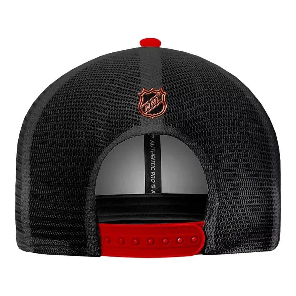 Calgary Flames Fanatics NHL Structured Adjustable Youth Adjustable Hat