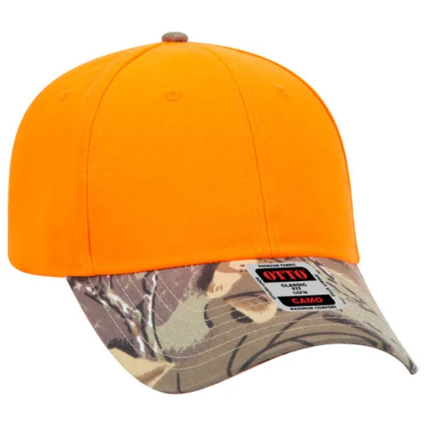 Camouflage 6 Panel Low Profile Baseball Cap