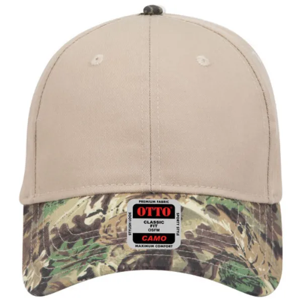 Camouflage 6 Panel Low Profile Baseball Cap