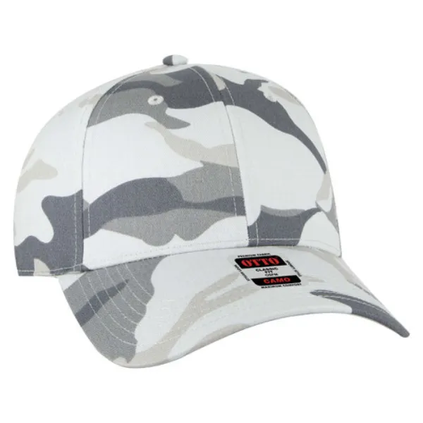 Camouflage 6 Panel Low Profile Baseball Cap