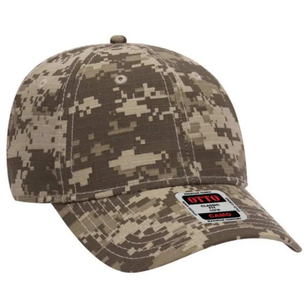 Camouflage 6 Panel Low Profile Baseball Cap