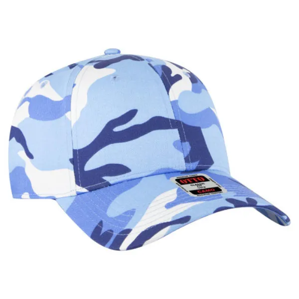 Camouflage 6 Panel Low Profile Baseball Cap