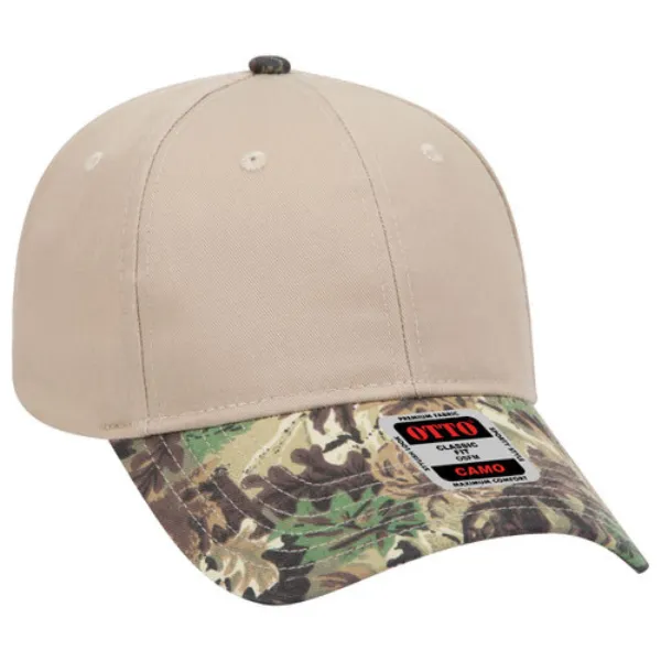 Camouflage 6 Panel Low Profile Baseball Cap