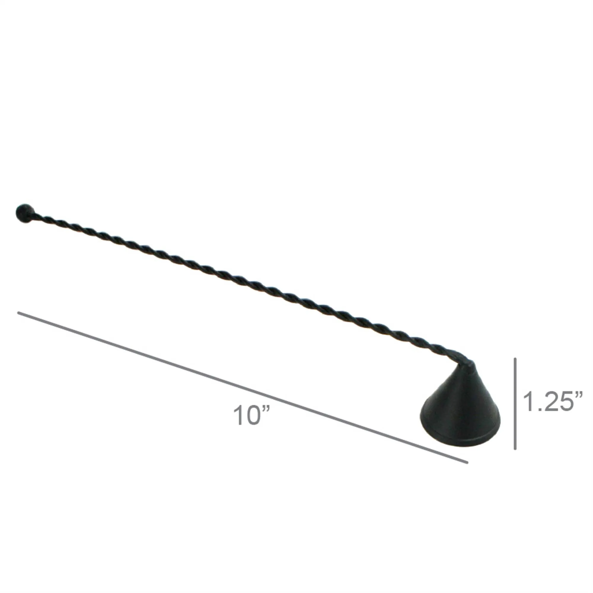 Candle Snuffer - Metal - Black