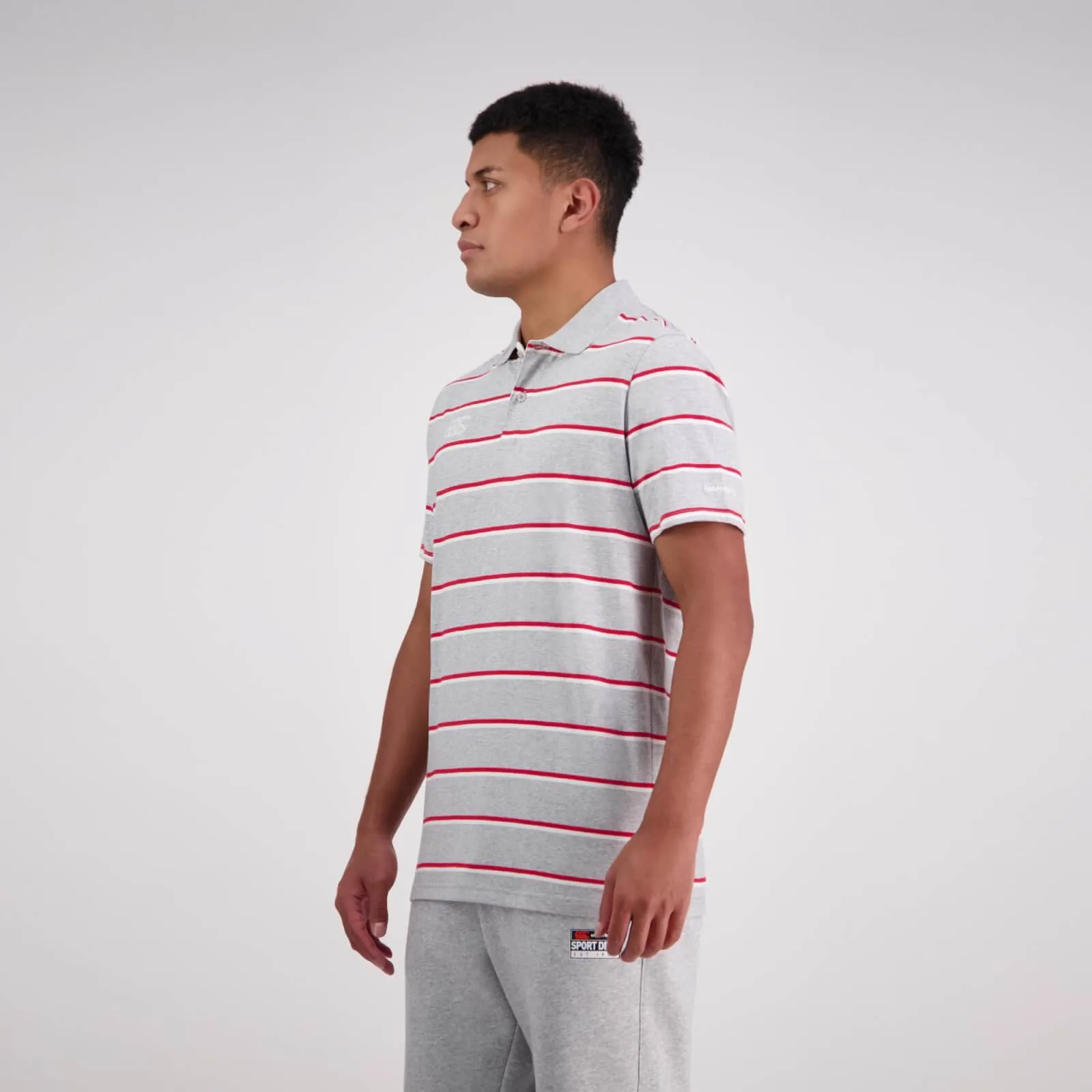 Canterbury Men's Yarn Dye Stripe Short Sleeve Polo - 2 Colours