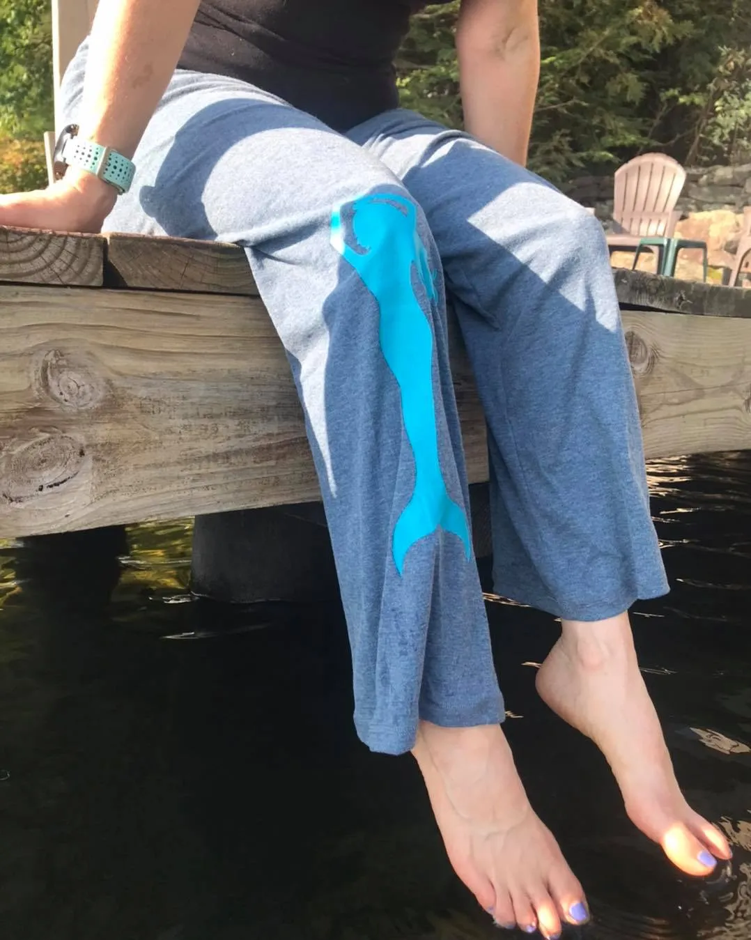 Cape BLUES Beach Yoga Separates-2X PANTS ONLY