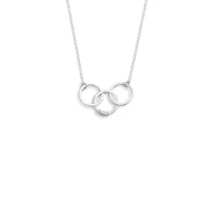 Cartwheel Necklace in Sterling Silver
