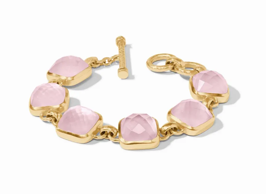 Catalina Stone Bracelet - Iridescent Rose