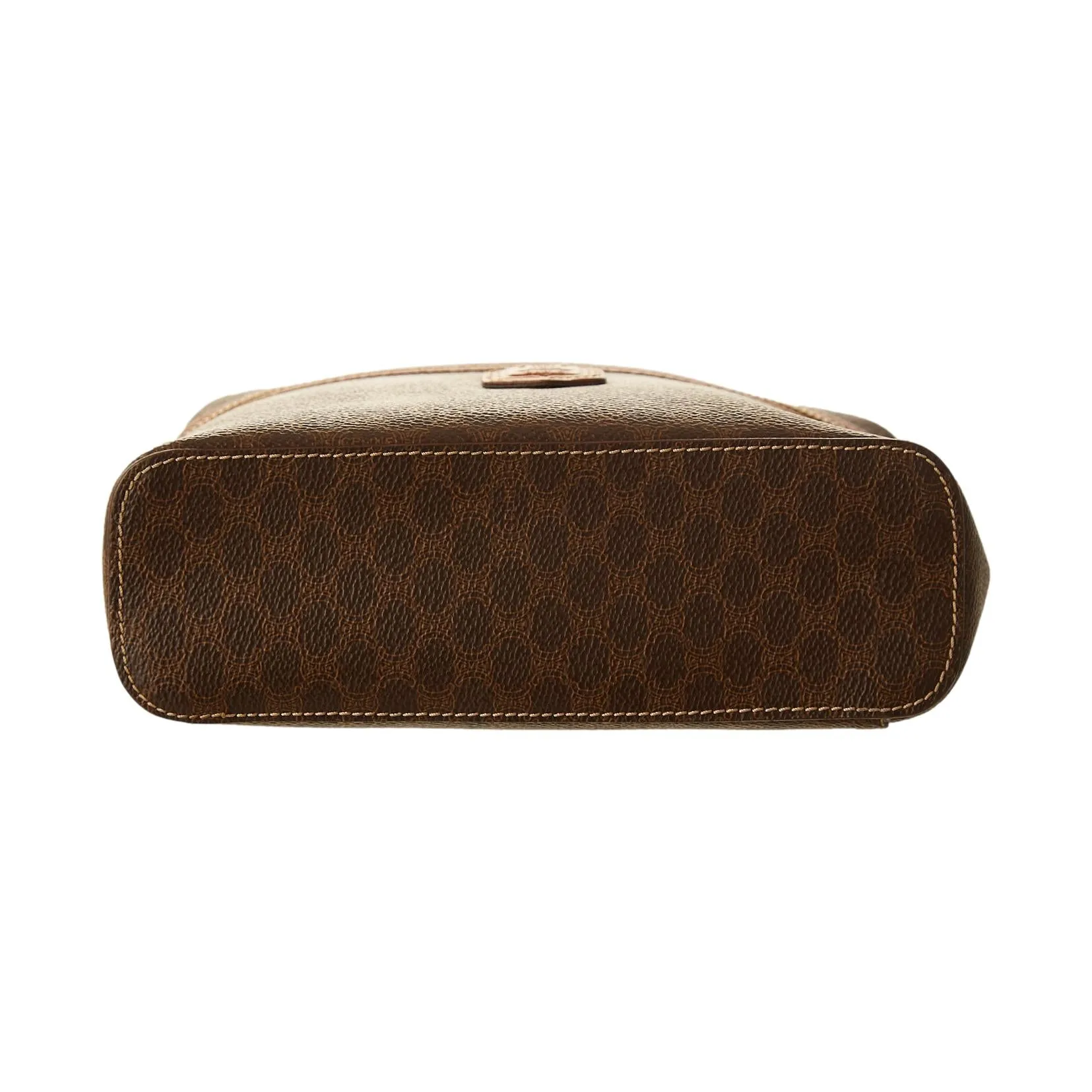 Celine Brown Macadam Vanity Bag